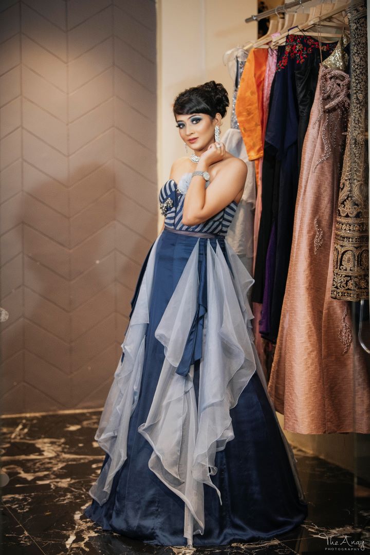 Midnight Wave Gown.