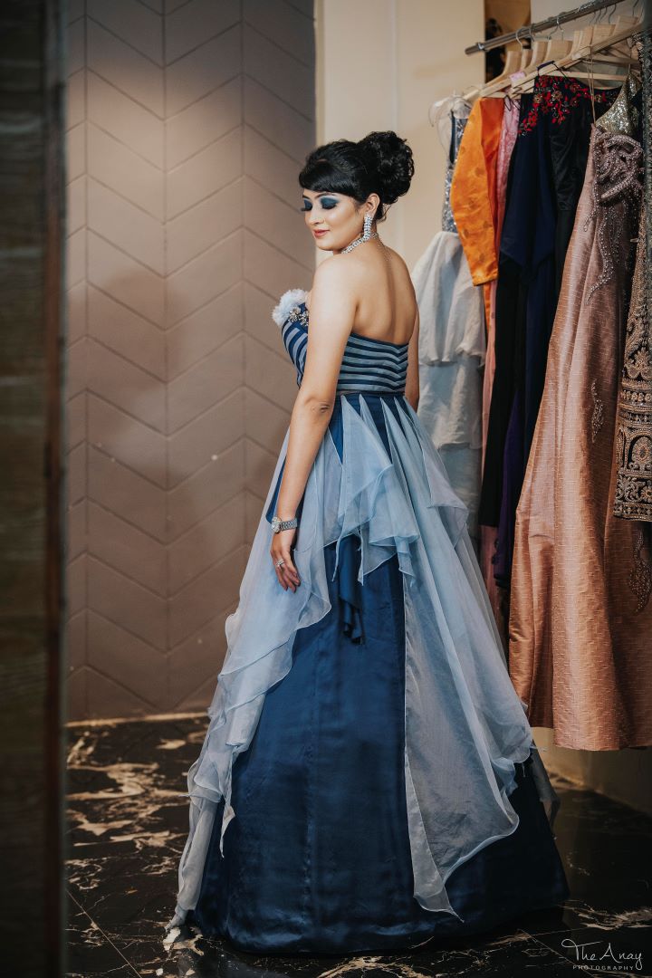 Midnight Wave Gown.